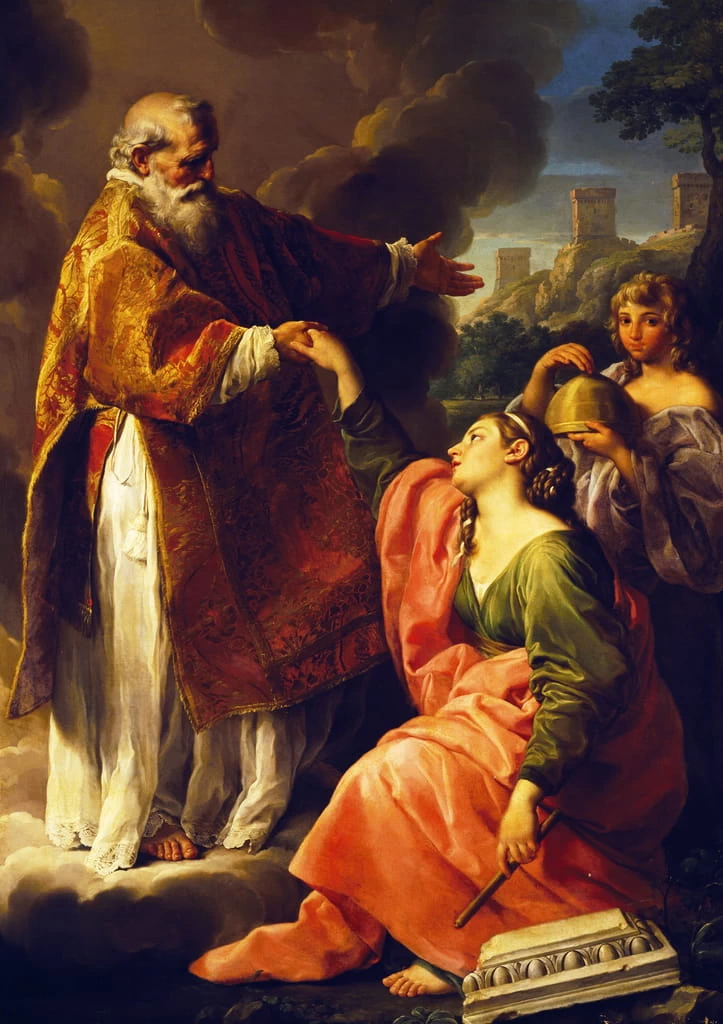 San Marino alza la Repubblica - Batoni Pompeo